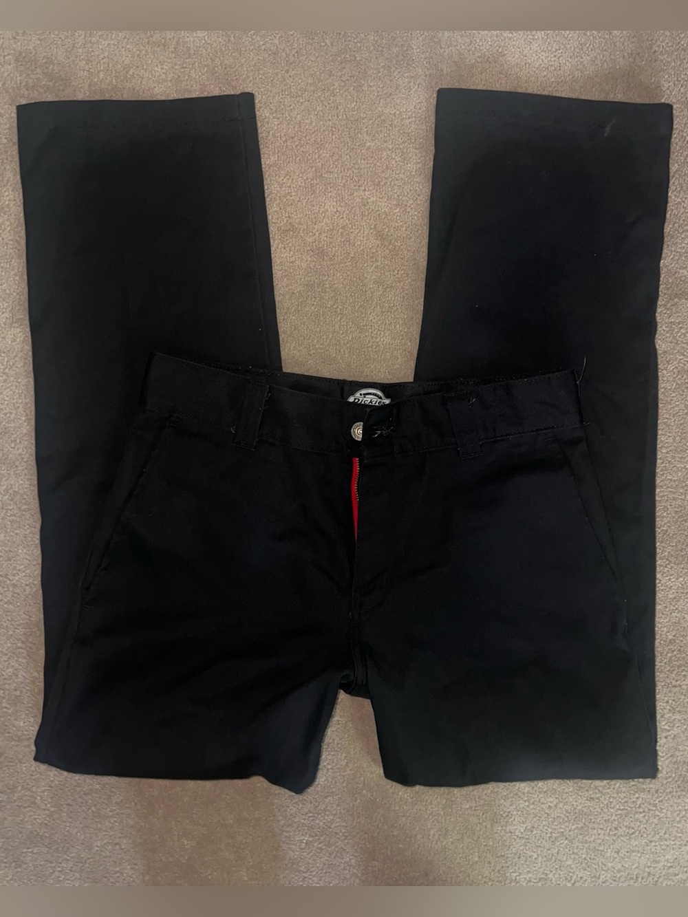 Dickies Skateboarding Black Slim Fit Pants Y2K Size 4